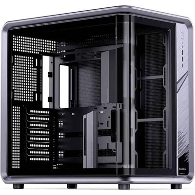 Jonsplus BO400CG PC-Gehäuse, Midi-Tower, ATX, Tempered Glass - gunmetal grey (ATX), PC Gehäuse, Grau Jonsplus BO400CG PC-Gehäuse, Midi-Tower, ATX, Tempered Glass - gunmetal grey (ATX), PC Gehäuse, Grau