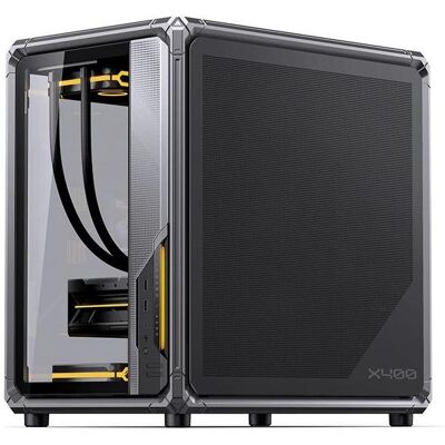 Jonsbo X400 PC-Gehäuse, Midi-Tower, ATX, Tempered Glass - grau (ATX, mATX, Mini-ITX), PC Gehäuse, Grau Jonsbo X400 PC-Gehäuse, Midi-Tower, ATX, Tempered Glass - grau (ATX, mATX, Mini-ITX), PC Gehäuse, Grau