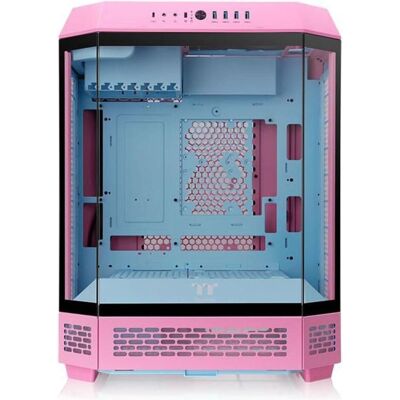 Thermaltake The Tower 600 (pink, Tempered Glass x 3) (ATX, mATX, Mini-ITX), PC Gehäuse, Pink Thermaltake The Tower 600 (pink, Tempered Glass x 3) (ATX, mATX, Mini-ITX), PC Gehäuse, Pink