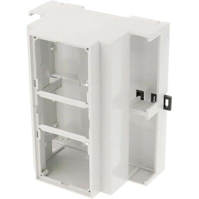 Hammond 1597DIN6MDH53 Hutschienen-Gehäuse offen 90 x 58 106 PPO Lichtgrau 1 St. (Gehäuse), Elektronikzubehör + Gehäuse, Grau Hammond 1597DIN6MDH53 Hutschienen-Gehäuse offen 90 x 58 106 PPO Lichtgrau 1 St. (Gehäuse), Elektronikzubehör + Gehäuse, Grau