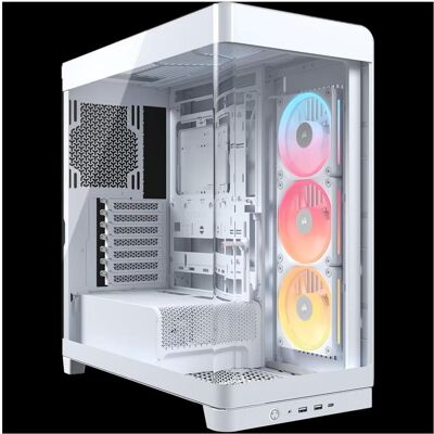 Corsair FRAME 4500X LX-R RGB (ATX, E-ATX, mATX, Mini-ITX), PC Gehäuse, Weiss Corsair FRAME 4500X LX-R RGB (ATX, E-ATX, mATX, Mini-ITX), PC Gehäuse, Weiss