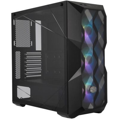 Cooler Master MasterBox TD500 Mesh (ATX, E-ATX, mATX, Mini-ITX), PC Gehäuse, Schwarz Cooler Master MasterBox TD500 Mesh (ATX, E-ATX, mATX, Mini-ITX), PC Gehäuse, Schwarz