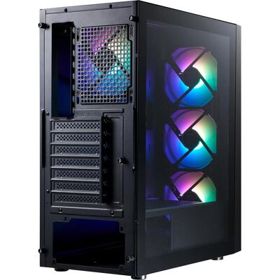 XPG LANDER 501 (ATX, mATX, Mini-ITX), PC Gehäuse, Schwarz XPG LANDER 501 (ATX, mATX, Mini-ITX), PC Gehäuse, Schwarz