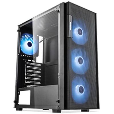 Segotep Axe 5 Case Black (mATX, Mini-ITX), PC Gehäuse, Schwarz Segotep Axe 5 Case Black (mATX, Mini-ITX), PC Gehäuse, Schwarz
