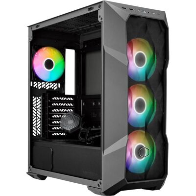 Cooler Master TD500 MAX (ATX, mATX, Mini-ITX), PC Gehäuse, Schwarz Cooler Master TD500 MAX (ATX, mATX, Mini-ITX), PC Gehäuse, Schwarz