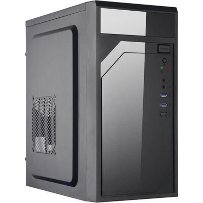 Eurocase ML M6-590B, Mini Tower, mATX (mATX), PC Gehäuse, Schwarz Eurocase ML M6-590B, Mini Tower, mATX (mATX), PC Gehäuse, Schwarz