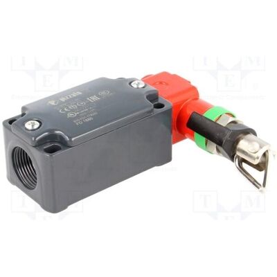 Pizzato Elettrica Sicherheitsschalter: 1-seitiger Seilschalter NC + NO FD IP67, Schalter + Taster, Grau Pizzato Elettrica Sicherheitsschalter: 1-seitiger Seilschalter NC + NO FD IP67, Schalter + Taster, Grau