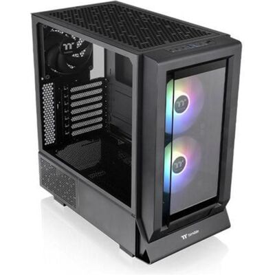Thermaltake Ceres 350 MX Black (schwarz) (ATX, mATX, Mini-ITX), PC Gehäuse, Mehrfarbig, Transparent, Schwarz Thermaltake Ceres 350 MX Black (schwarz) (ATX, mATX, Mini-ITX), PC Gehäuse, Mehrfarbig, Transparent, Schwarz