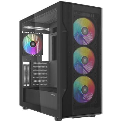 Sama Gears S40, Black ATX Mid-tower Case (ATX, ITX, mATX), PC Gehäuse, Schwarz Sama Gears S40, Black ATX Mid-tower Case (ATX, ITX, mATX), PC Gehäuse, Schwarz