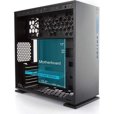 In-Win 303 (ATX, mATX, Mini-ITX), PC Gehäuse, Schwarz In-Win 303 (ATX, mATX, Mini-ITX), PC Gehäuse, Schwarz