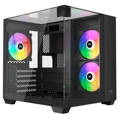 Nordic Gaming Frigg, PC Gehäuse, Schwarz Nordic Gaming Frigg, PC Gehäuse, Schwarz