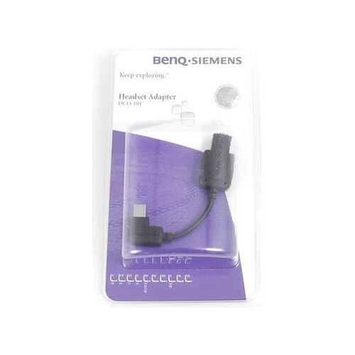 BenQ Siemens Headsetadapter DCO-100, black, Blister, Headset Zubehör