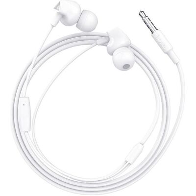 Hoco M60 Weiße Kopfhörer - In-Ear, Mikrofon, 3,5mm Klinke Hoco M60 Weiße Kopfhörer - In-Ear, Mikrofon, 3,5mm Klinke