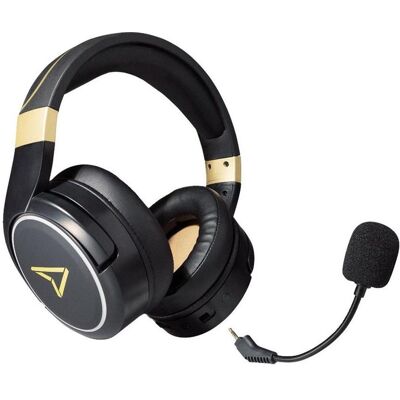 Pixminds Steelplay Bluetooth Headset (Kabelgebunden, Kabellos), Gaming Headset, Schwarz, Gold Pixminds Steelplay Bluetooth Headset (Kabelgebunden, Kabellos), Gaming Headset, Schwarz, Gold