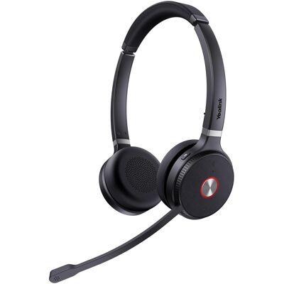 Yealink WH62 (Kabellos, USB-A, Microsoft Teams, Unify), Office Headset, Schwarz Yealink WH62 (Kabellos, USB-A, Microsoft Teams, Unify), Office Headset, Schwarz