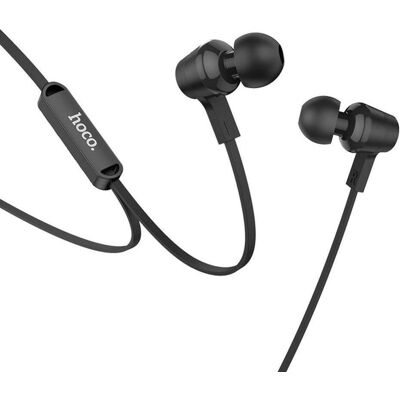 Hoco Wired headphones wire earphones Type C with microphone M86 black (Kabelgebunden), Kopfhörer, Schwarz Hoco Wired headphones wire earphones Type C with microphone M86 black (Kabelgebunden), Kopfhörer, Schwarz
