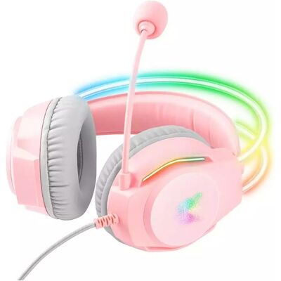 ONIKUMA X26 Pink Gaming-Kopfhörer - Stereo, Mikrofon, Neon ONIKUMA X26 Pink Gaming-Kopfhörer - Stereo, Mikrofon, Neon