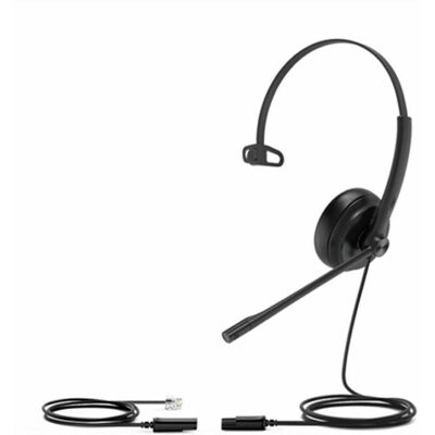 Yealink YHS34 Lite (Kabelgebunden), Office Headset, Schwarz Yealink YHS34 Lite (Kabelgebunden), Office Headset, Schwarz