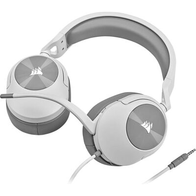 Corsair HS55 (Kabelgebunden), Gaming Headset, Weiss Corsair HS55 (Kabelgebunden), Gaming Headset, Weiss