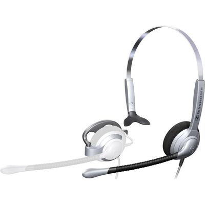 Sennheiser Sh 335 (Kabelgebunden, Skype), Office Headset, Silber Sennheiser Sh 335 (Kabelgebunden, Skype), Office Headset, Silber