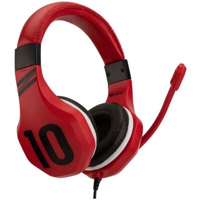 Subsonic - Fußball Rot - Rot - Kabelgebunden - Headset Subsonic - Fußball Rot - Rot - Kabelgebunden - Headset