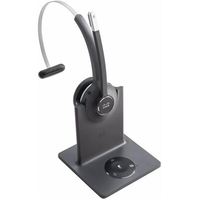 Cisco Systems 561 Wireless Single MultiBase (Kabellos, USB-A), Office Headset, Grau, Schwarz Cisco Systems 561 Wireless Single MultiBase (Kabellos, USB-A), Office Headset, Grau, Schwarz