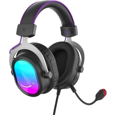 Fifine H16 Gaming Headset (Kabelgebunden), Gaming Headset, Schwarz Fifine H16 Gaming Headset (Kabelgebunden), Gaming Headset, Schwarz