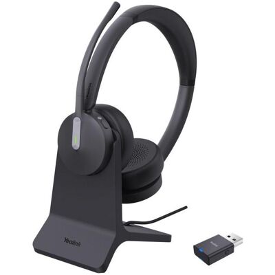 Yealink WH64 Dual - Headset - on-ear (Kabelgebunden, Kabellos, USB-A), Office Headset Yealink WH64 Dual - Headset - on-ear (Kabelgebunden, Kabellos, USB-A), Office Headset