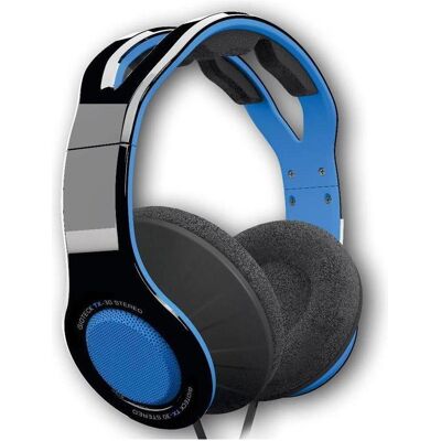 Gioteck Headset TX30 Buchse, Grill für PS4 (Kabelgebunden), Gaming Headset, Blau, Schwarz Gioteck Headset TX30 Buchse, Grill für PS4 (Kabelgebunden), Gaming Headset, Blau, Schwarz
