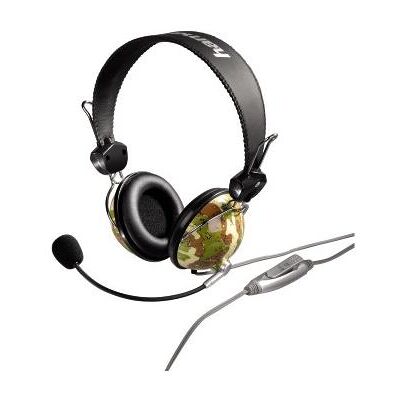 Hama PC-Headset "HS-10 Camouflage", Office Headset, Schwarz Hama PC-Headset "HS-10 Camouflage", Office Headset, Schwarz