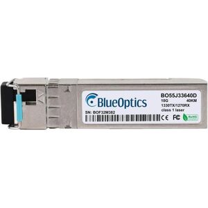 BlueOptics Kompatibler Level One SFP-6541 BO55J33640D SFP+ Bidi Transceiver, LC-Simplex, 10GBASE-BX-D, Single, Transceiver, Silber BlueOptics Kompatibler Level One SFP-6541 BO55J33640D SFP+ Bidi Transceiver, LC-Simplex, 10GBASE-BX-D, Single, Transceiver, Silber