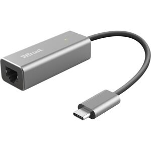 Trust Dalyx Verkabelt (USB-C 3.1 Gen 1, RJ45 (1x)), Netzwerkadapter, Grau Trust Dalyx Verkabelt (USB-C 3.1 Gen 1, RJ45 (1x)), Netzwerkadapter, Grau