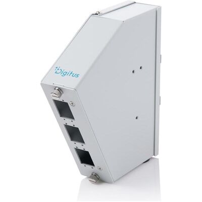 Digitus Hutschienen Spleissmodul,Gewinkelt, 6 SC DX/LC Quad Farbe Grau, Server Zubehör, Grau Digitus Hutschienen Spleissmodul,Gewinkelt, 6 SC DX/LC Quad Farbe Grau, Server Zubehör, Grau