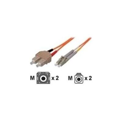 Tecline 85603 Glasfaser Patchkabel - Multi-Mode - 3m - Orange - OM2 - SC/LC Tecline 85603 Glasfaser Patchkabel - Multi-Mode - 3m - Orange - OM2 - SC/LC