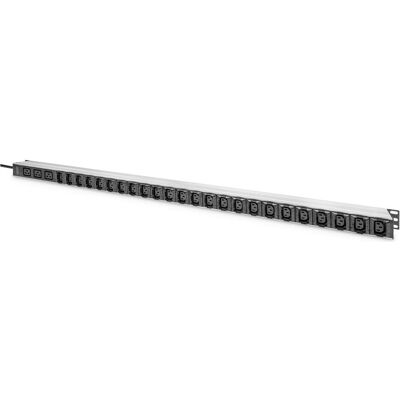 Digitus Basis IT PDU, 1-phasig 16A, 24 x C13, 3 x C19, 3 m Zuleitung, IEC 60309 16 A Stecker, USV Zubehör Digitus Basis IT PDU, 1-phasig 16A, 24 x C13, 3 x C19, 3 m Zuleitung, IEC 60309 16 A Stecker, USV Zubehör