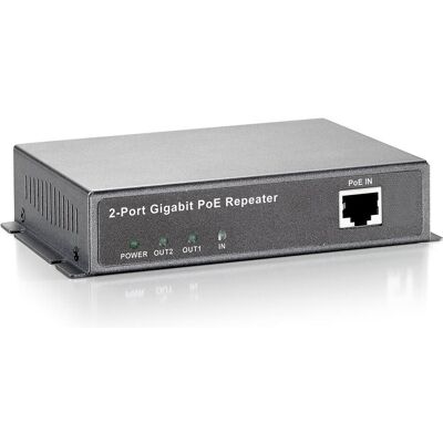 LevelOne Repeater POR-0122 2x RJ-45 GB PoE, WLAN Repeater LevelOne Repeater POR-0122 2x RJ-45 GB PoE, WLAN Repeater