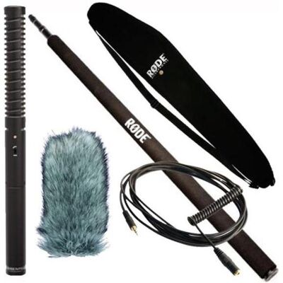 RØDE NTG-2 - Deadcat - VC1 Kabel - Boompole und Bag, Mikrofon RØDE NTG-2 - Deadcat - VC1 Kabel - Boompole und Bag, Mikrofon