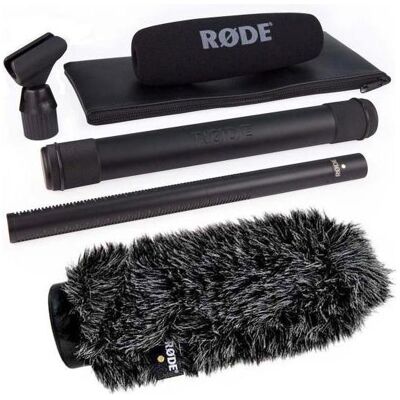 RØDE NTG-3 B Black mit WS7 Fell-Windschutz, Mikrofon RØDE NTG-3 B Black mit WS7 Fell-Windschutz, Mikrofon