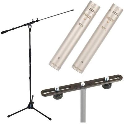 RØDE NT5 MP Mikrofon-Set mit Stereo Bar mit Ständer, Mikrofon RØDE NT5 MP Mikrofon-Set mit Stereo Bar mit Ständer, Mikrofon