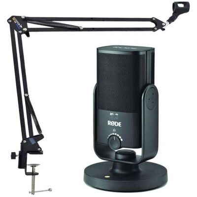 RØDE NT-USB MINI USB Mikrofon mit NB35 BK Gelenkarm, Mikrofon RØDE NT-USB MINI USB Mikrofon mit NB35 BK Gelenkarm, Mikrofon
