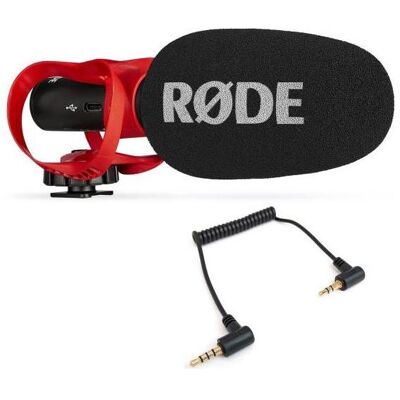 RØDE Mikrofon Videomic Go II Helix Richtmikrofon mit ADP07 TRRS-Adapter, Mikrofon RØDE Mikrofon Videomic Go II Helix Richtmikrofon mit ADP07 TRRS-Adapter, Mikrofon