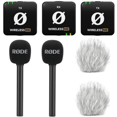 RØDE Wireless ME Dual Funk-Mikrofon Interview Set 2, Mikrofon RØDE Wireless ME Dual Funk-Mikrofon Interview Set 2, Mikrofon