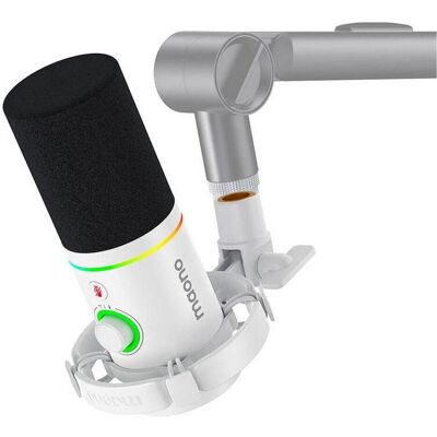 Maono PD200x Weiß Mikrofon - Studio, Podcast, Live - Mikrofon Maono PD200x Weiß Mikrofon - Studio, Podcast, Live - Mikrofon