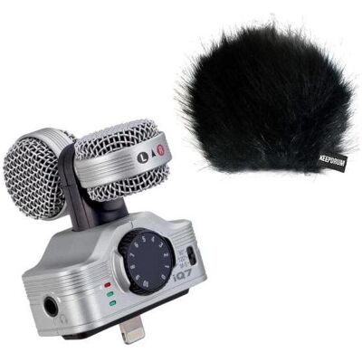 Zoom - iQ7 - Mid-Side - Windschutz - Mikrofon Zoom - iQ7 - Mid-Side - Windschutz - Mikrofon