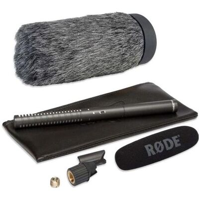 RØDE Mikrofon NTG-2 Richtmikrofon mit keepdrum Fell-Windschutz, Mikrofon RØDE Mikrofon NTG-2 Richtmikrofon mit keepdrum Fell-Windschutz, Mikrofon