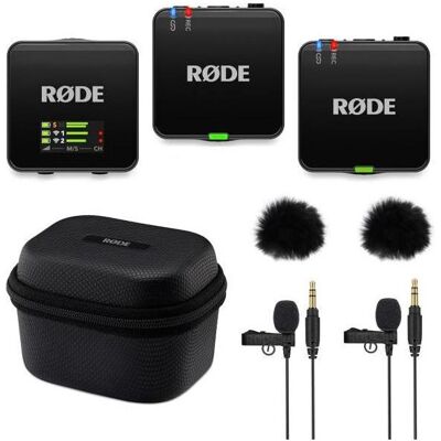 RØDE Wireless GO Gen 3 mit Charge Case + 2x Lavalier GO und 2x WS05, Mikrofon RØDE Wireless GO Gen 3 mit Charge Case + 2x Lavalier GO und 2x WS05, Mikrofon