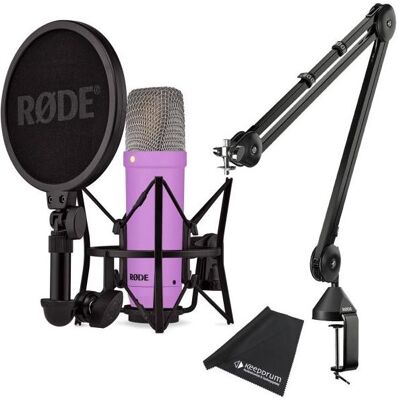 RØDE - NT1 Signature Purple - Lila - PSA1 Gelenkarm - Mikrofon RØDE - NT1 Signature Purple - Lila - PSA1 Gelenkarm - Mikrofon
