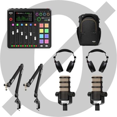 RØDE RDECaster Pro II Travel bundle, Mikrofon RØDE RDECaster Pro II Travel bundle, Mikrofon