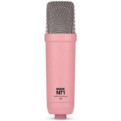 RØDE NT1 Signature Pink Mikrofon mit Gelenkarm Weiss, Mikrofon RØDE NT1 Signature Pink Mikrofon mit Gelenkarm Weiss, Mikrofon