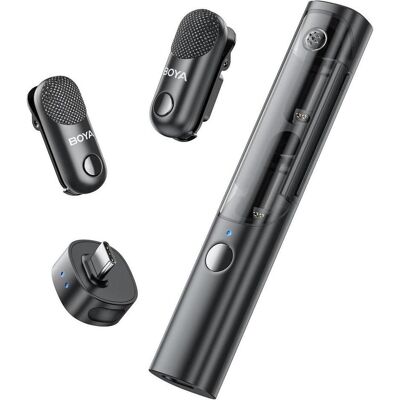 Boya Magic-05 Al-Powered Transformable Wireless Microphone, Mikrofon Boya Magic-05 Al-Powered Transformable Wireless Microphone, Mikrofon